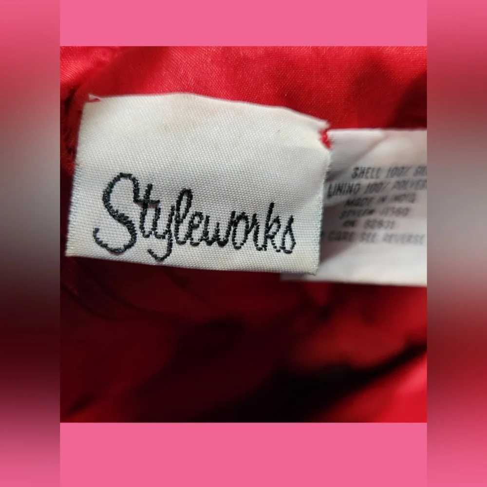 Styleworks Elegant Womens Sequined Floral Dress, Size 16 - Picture 4 of 5